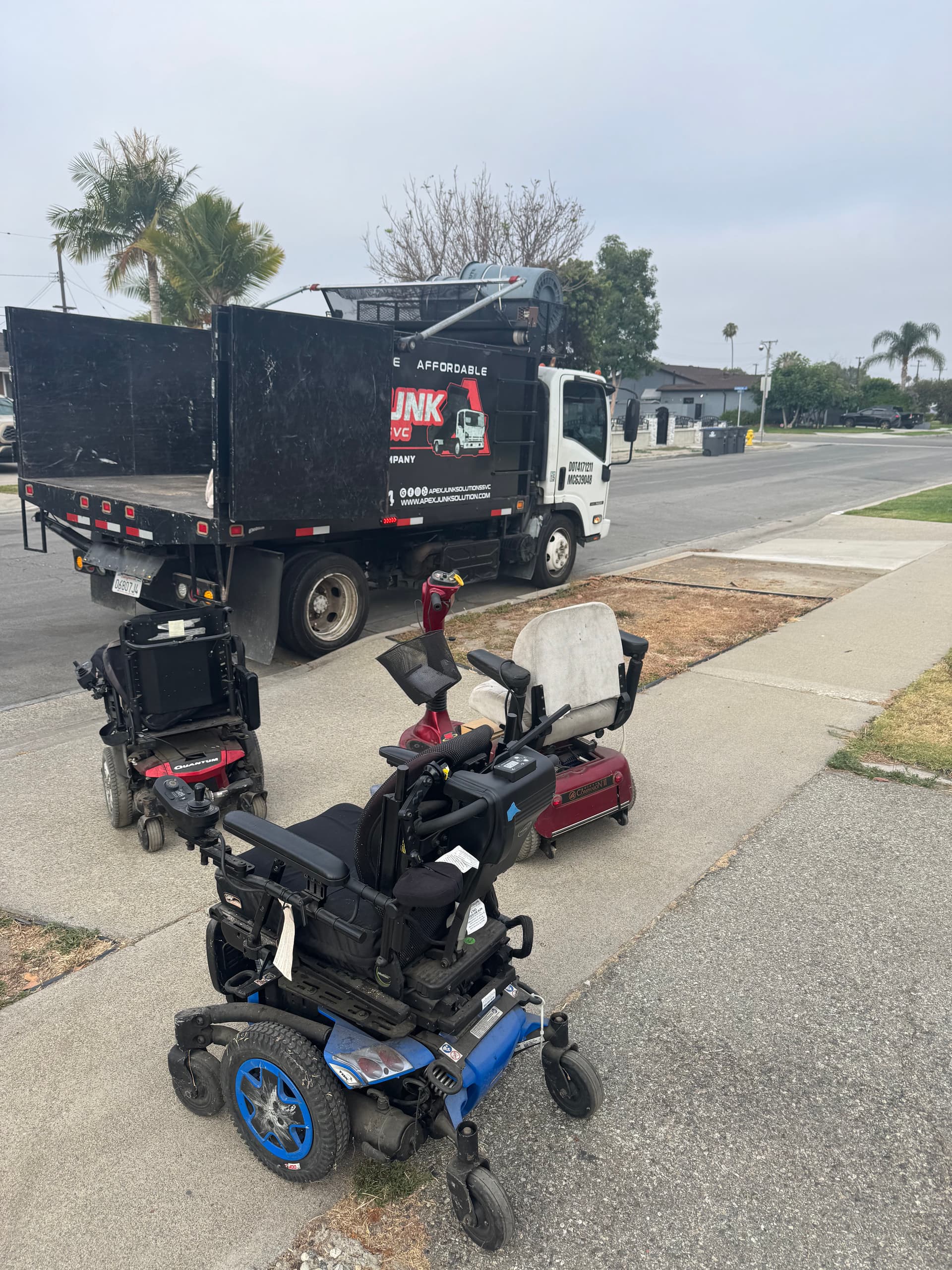 Heavy Mobility Scooters and Semi Tires Cleared Out in Fullerton image