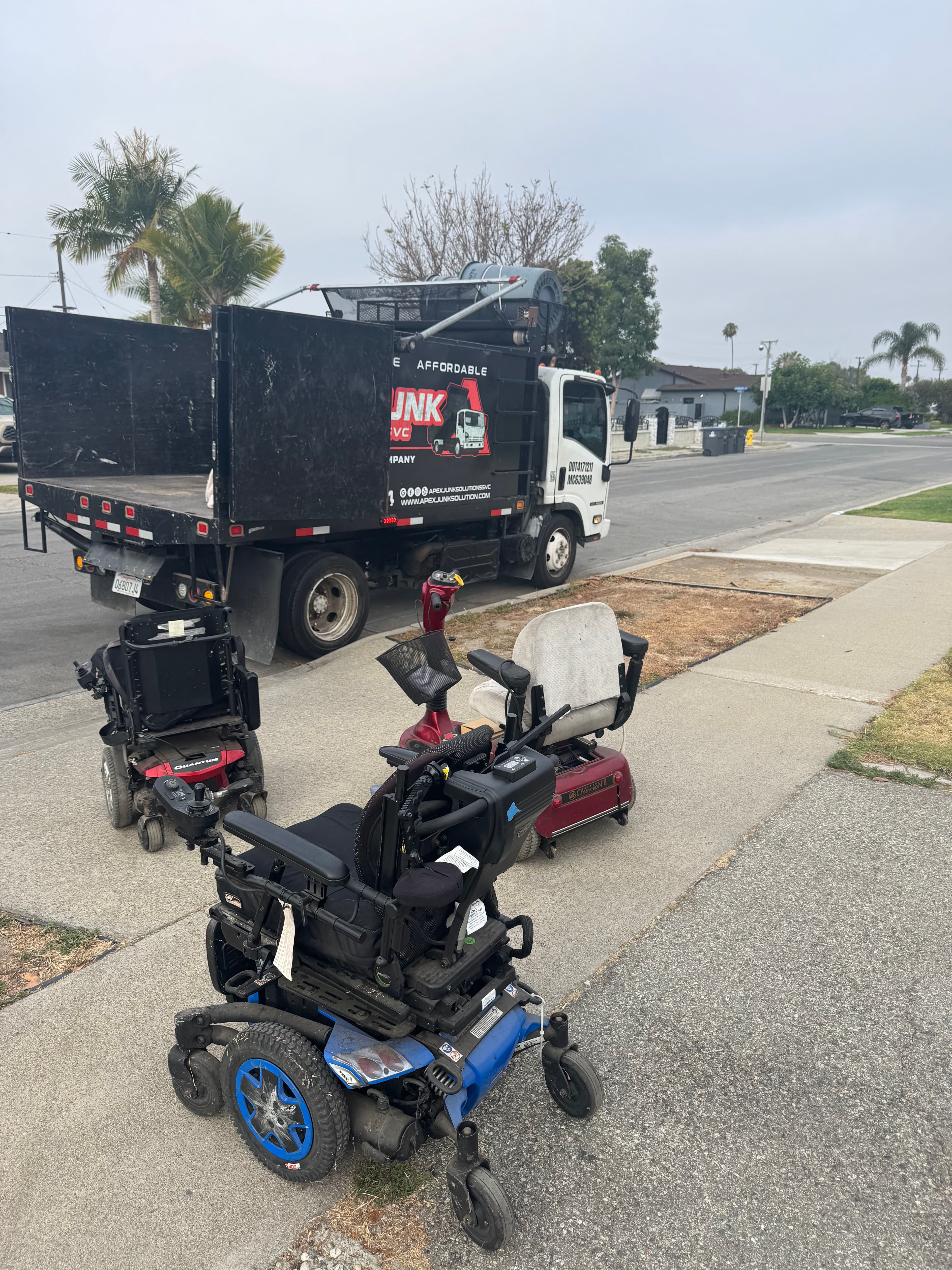 Project Heavy Mobility Scooters and Semi Tires Cleared Out in Fullerton image