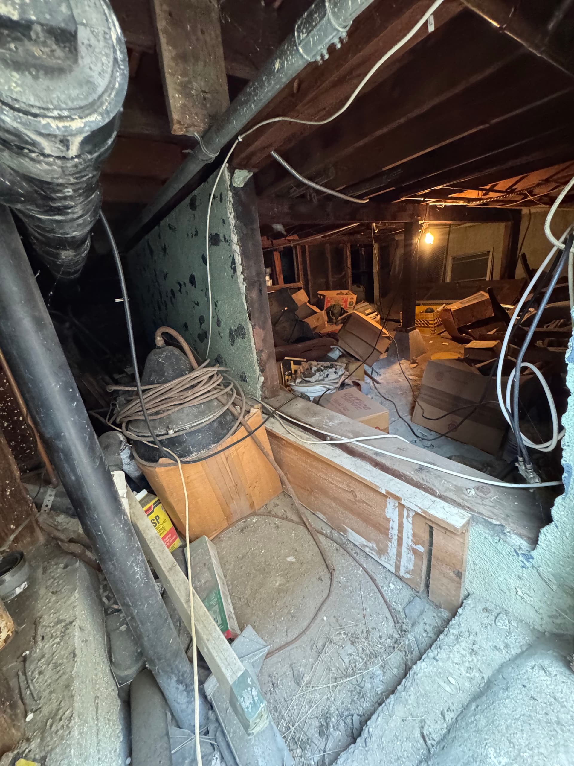 Gallery photos for Crawl Space Cleanout for a Contractor Partner in Redondo Beach: Image #1