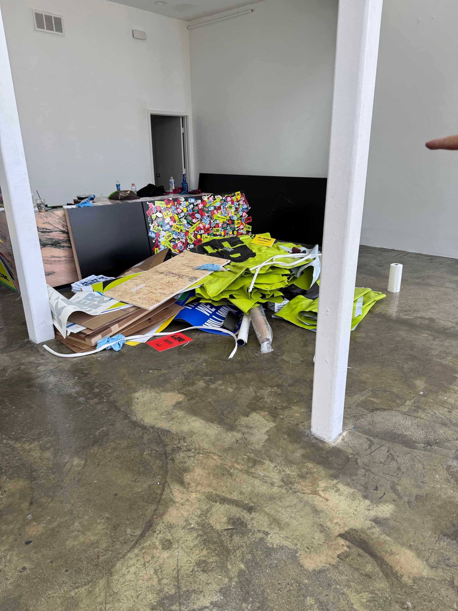 Gallery photos for Post-Event Commercial Cleanout at the Shoe Palace FIFA Pop-Up in Melrose: Image #2