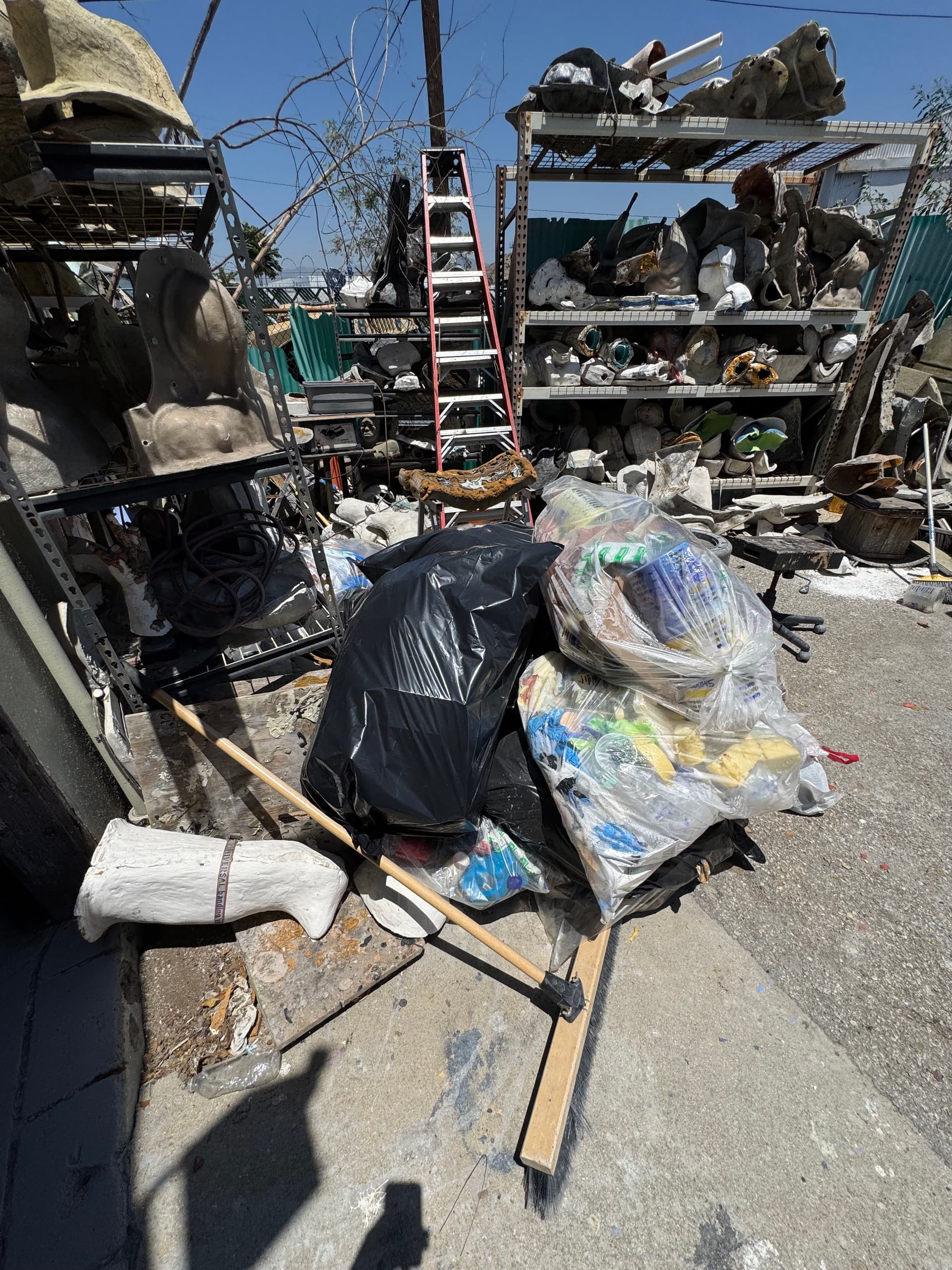 Gallery photos for Plaster Waste and Production Debris Cleared Out in Sun Valley: Image #3