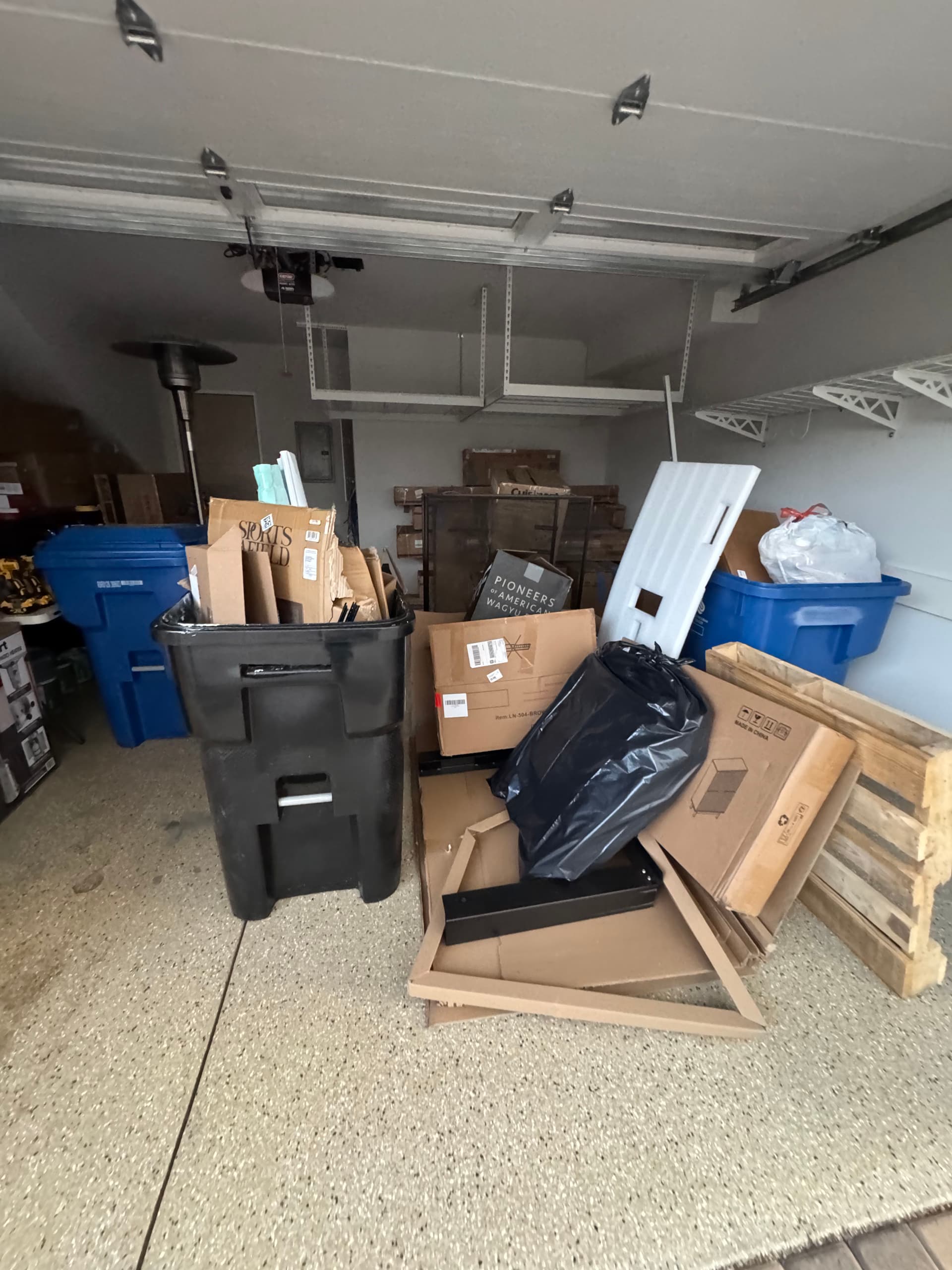 North Hollywood Garage Cleanout - Boxes and Bins Gone Same Day image