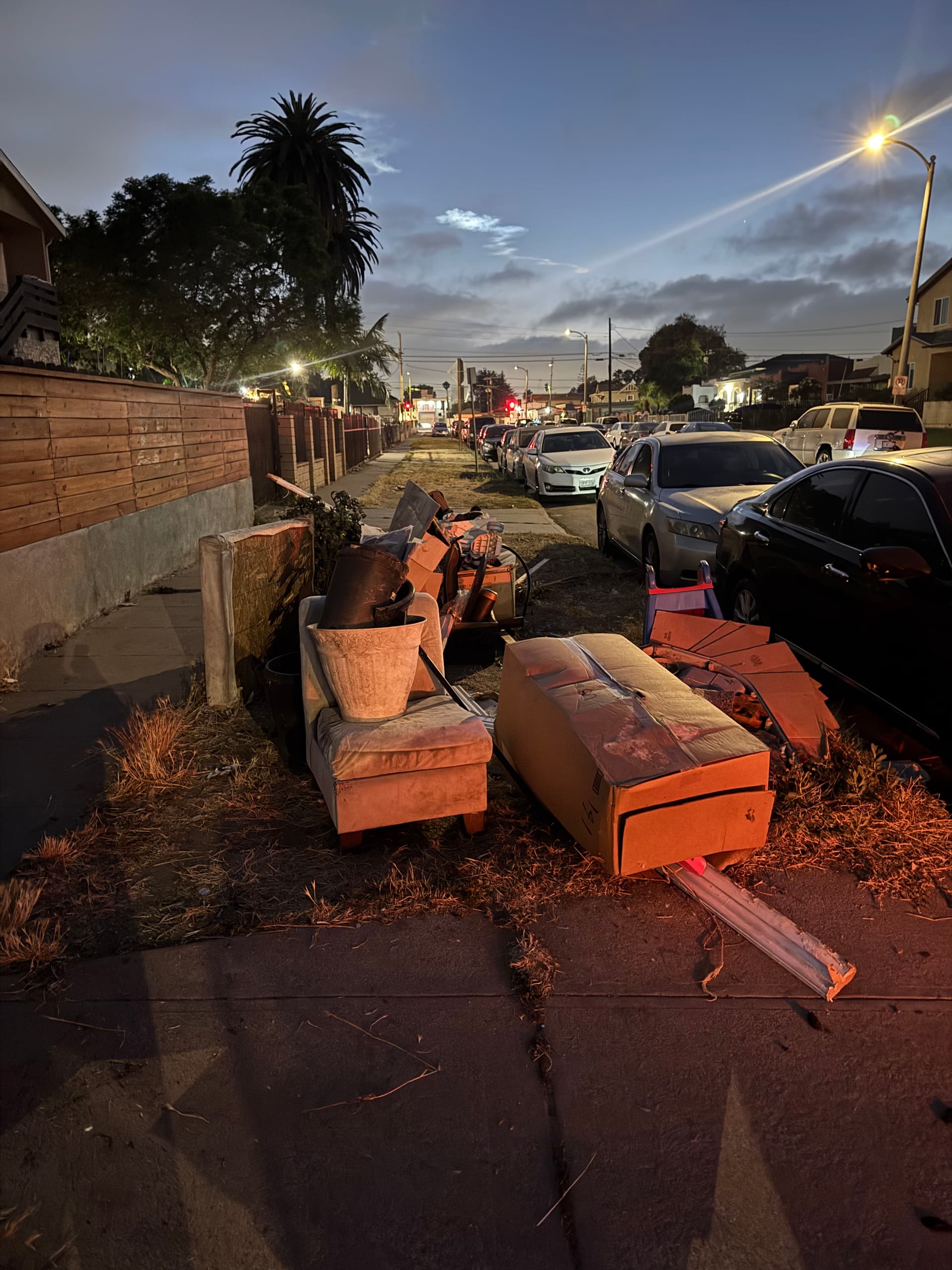 Gallery photos for Late Night Curbside Junk Removal in Los Angeles CA 90003: Image #1
