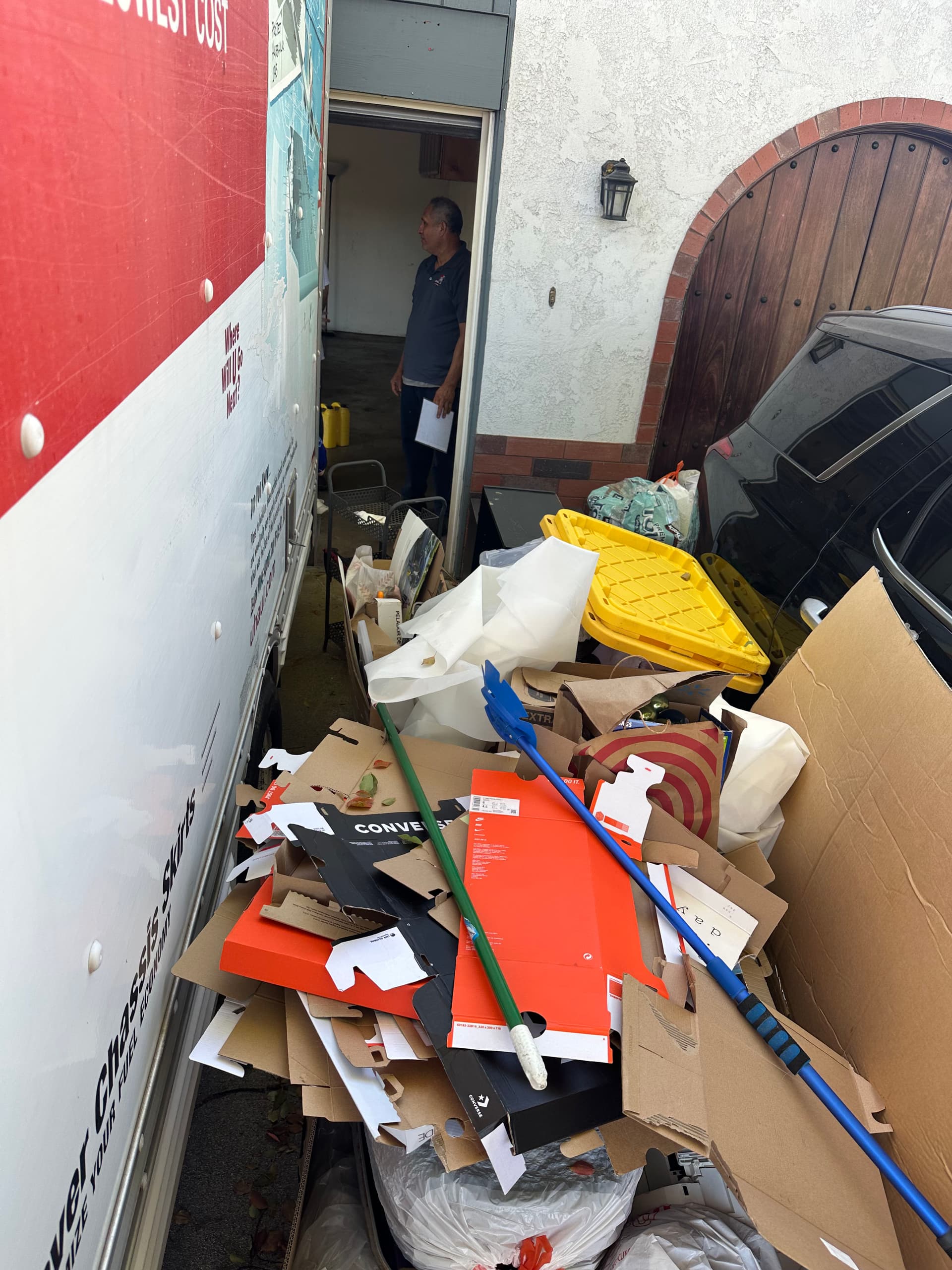 Driveway Junk Removal Clears Out a Packed Pomona Property image
