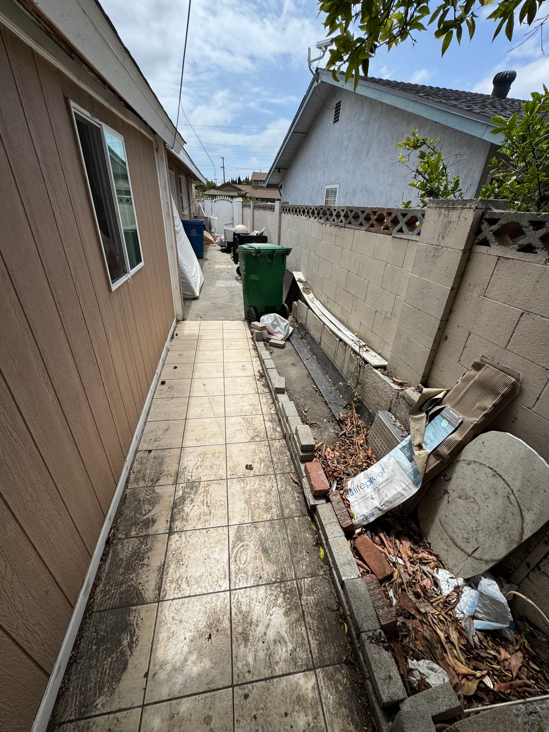 Side Patio Junk Removal Cleared Fast in Westminster