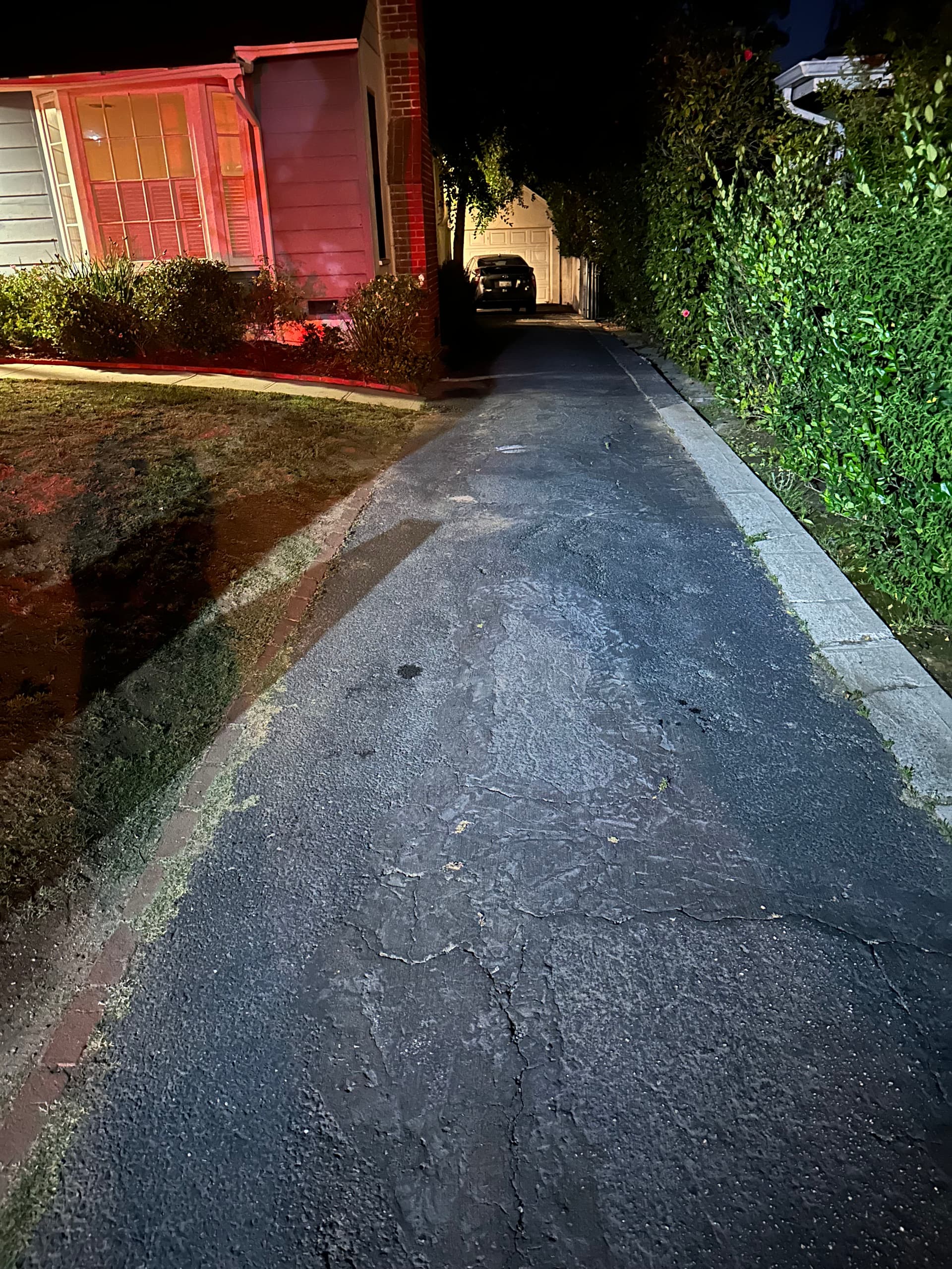 Gallery photos for Driveway Cleanout Gets a Glendale Hills Homeowner Their Space Back: Image #2