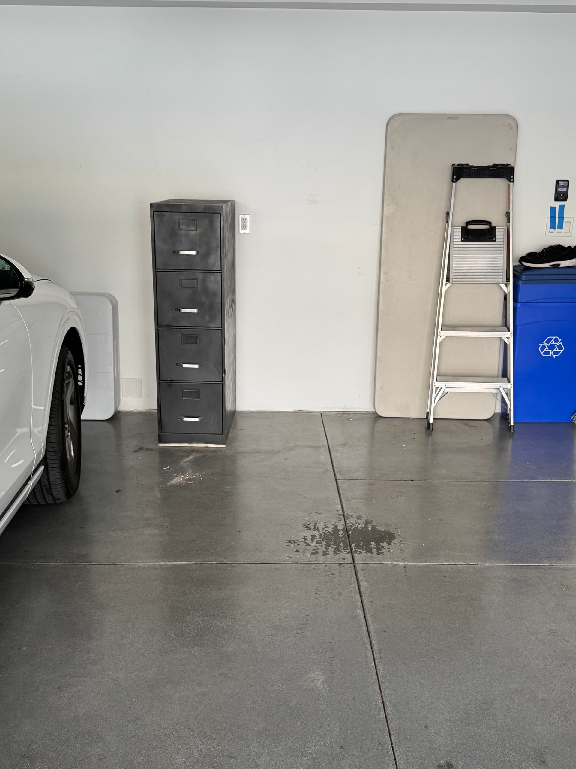 Old refrigerator out the door in Long Beach Naples