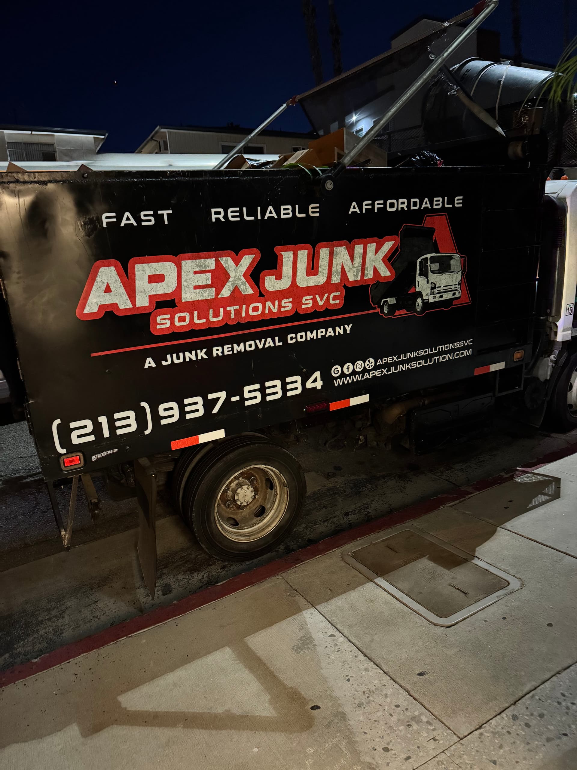 Gallery photos for 500-Pound Bed Frame Hauled Away in West Hollywood After Dark: Image #1