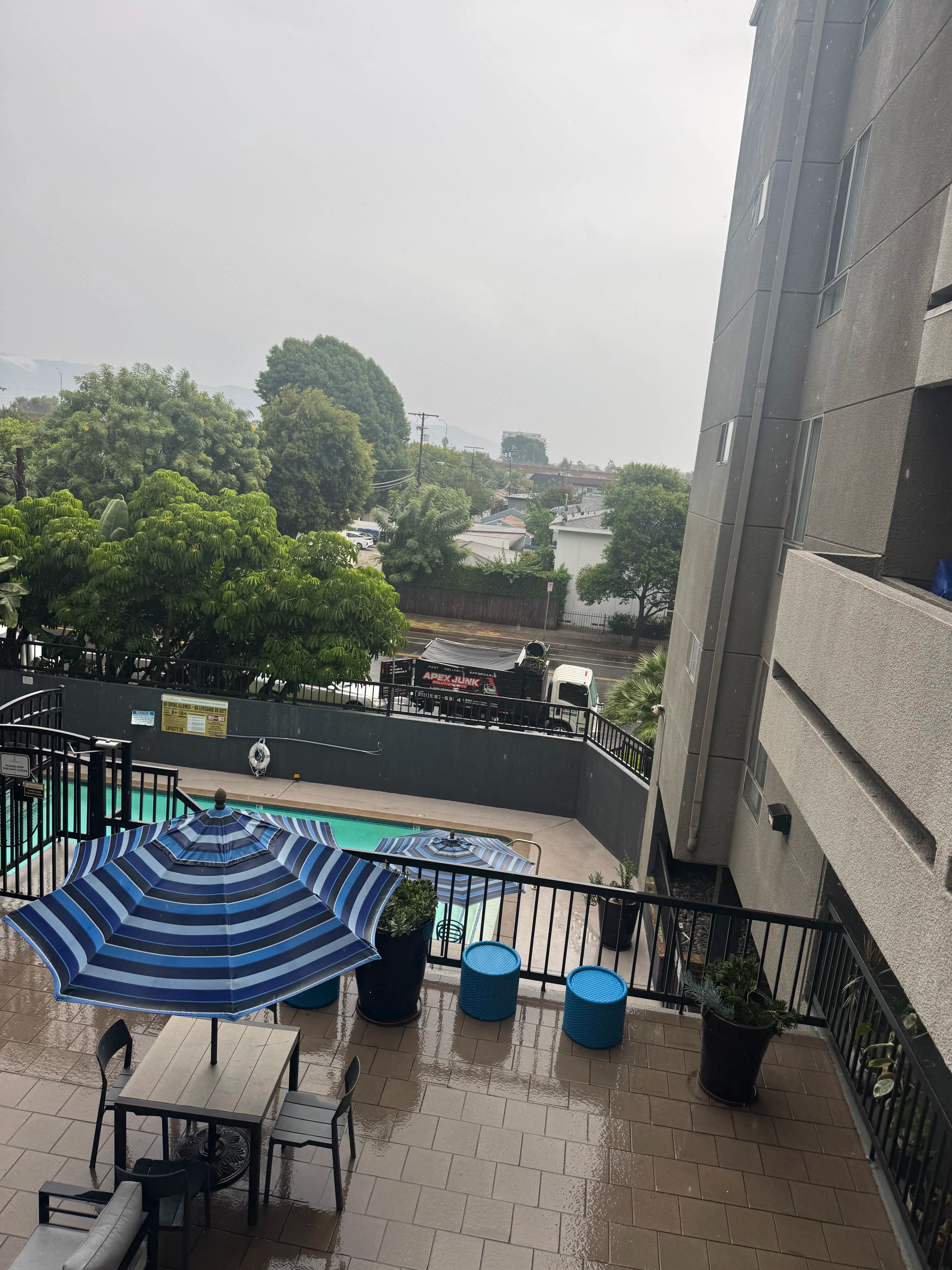 Project Futon Removal in North Hollywood, Rain and All image
