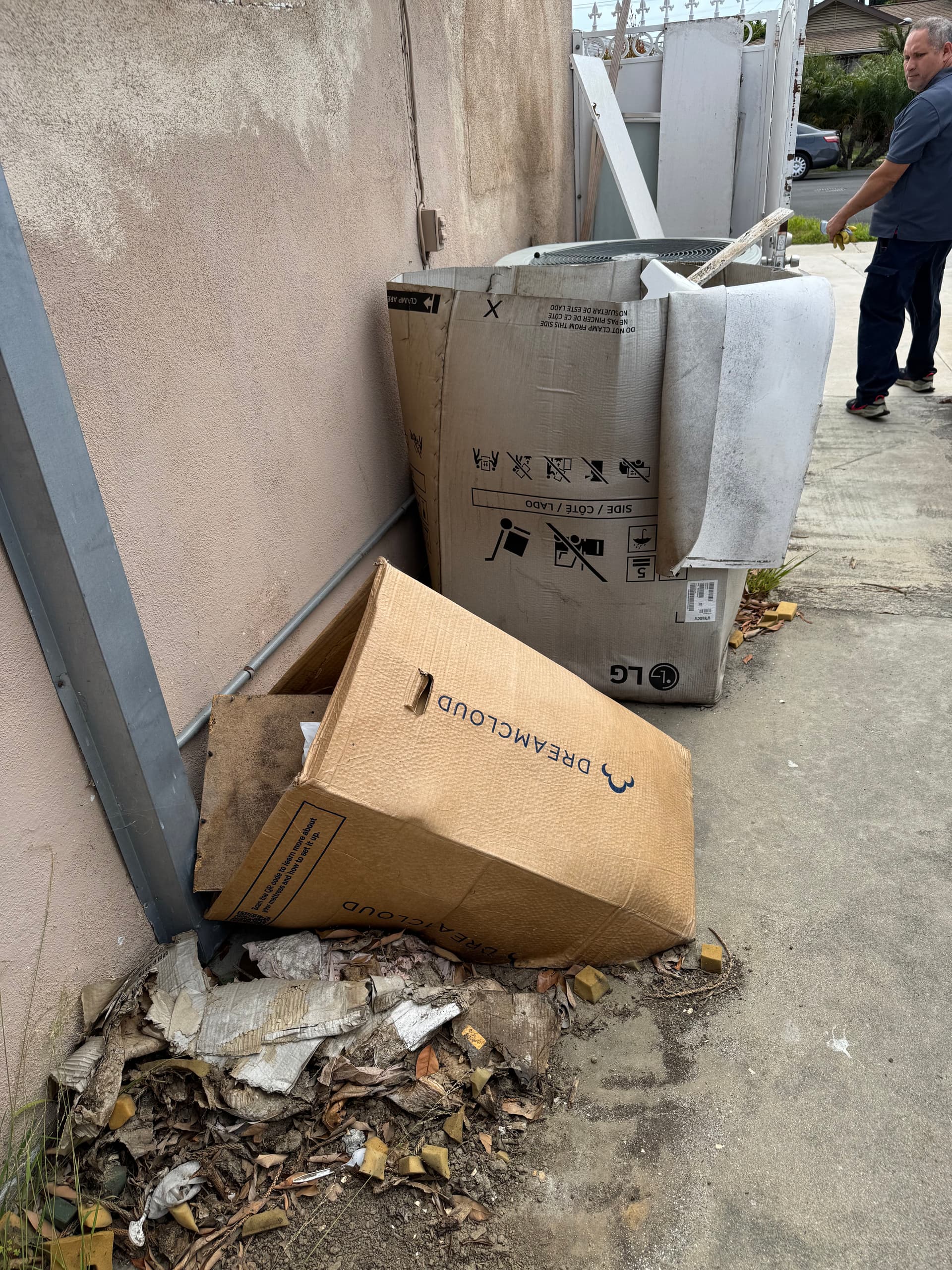 Side Patio Junk Removal Cleared Fast in Westminster
