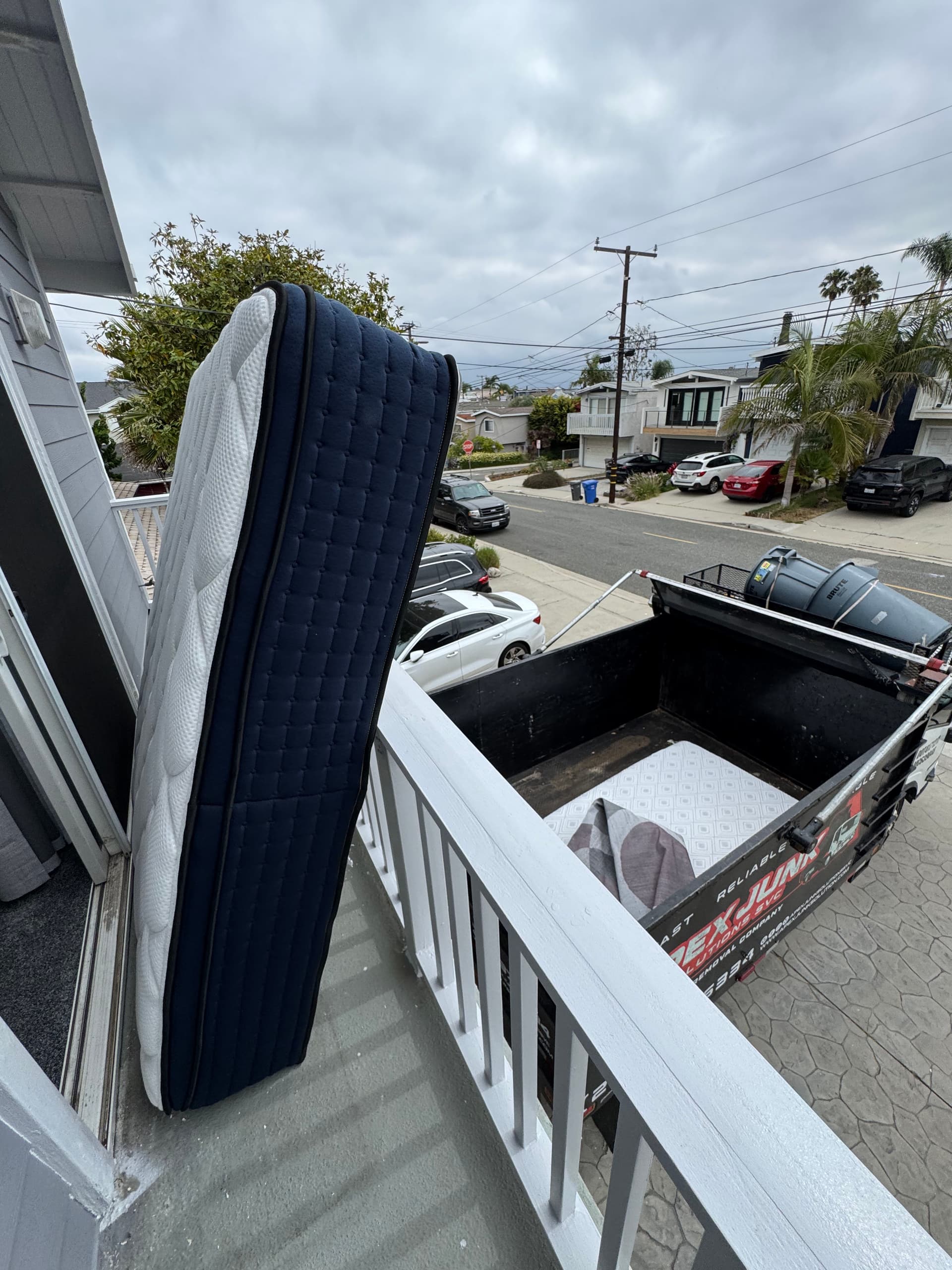 Mattress Removal in Redondo Beach and Hawthorne - Two Jobs, One Run image