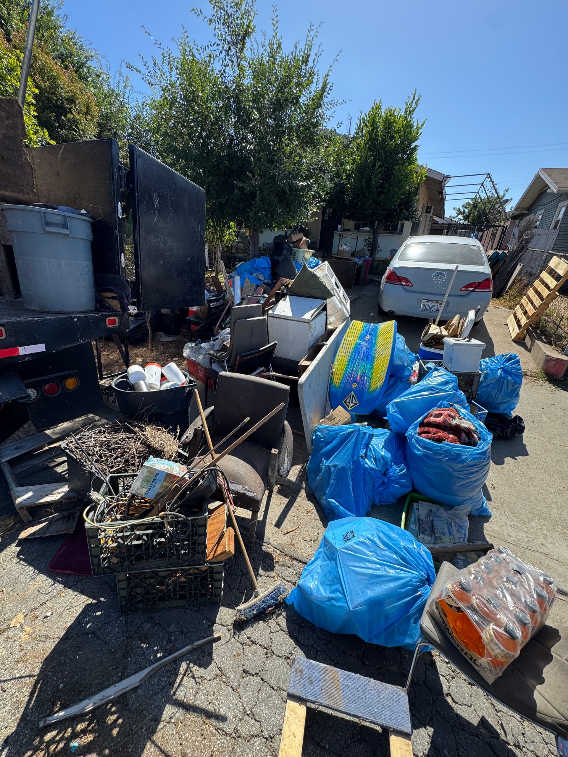 Full Yard and Driveway Cleanout in Montebello CA image