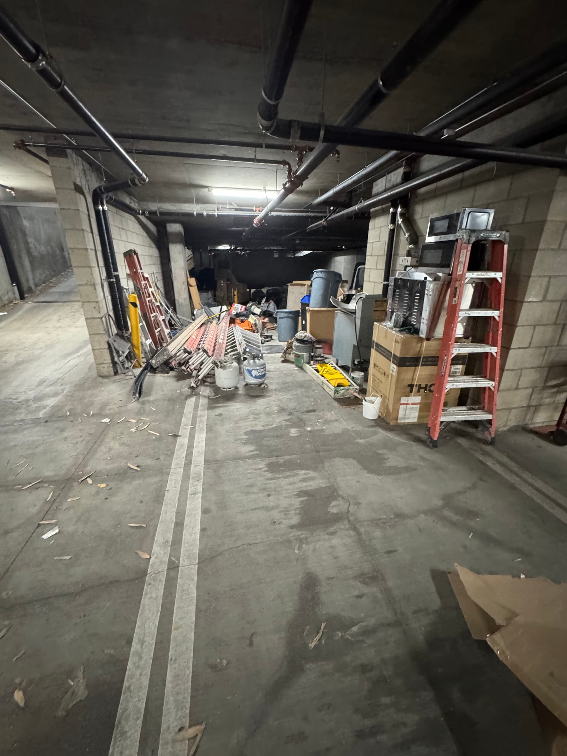 Gallery photos for Underground Parking Cleanout in Hollywood CA: Image #1