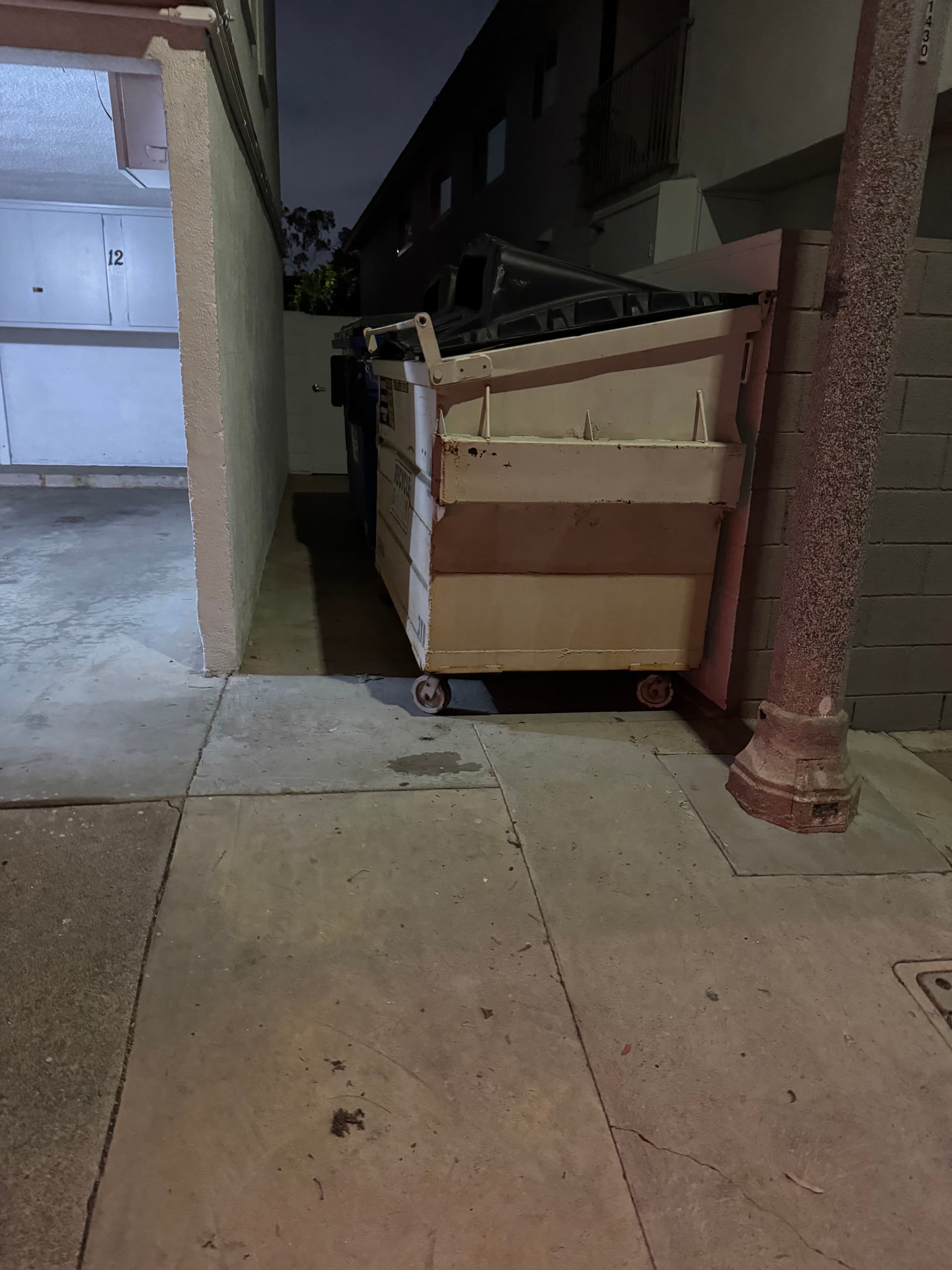Gallery photos for Late-Night Dumpster Overflow Cleanup in Newport Beach: Image #3