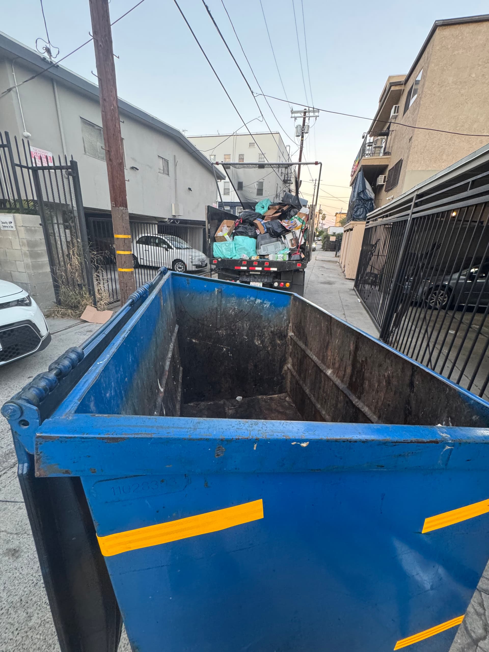 Gallery photos for Underground Parking Cleanout in Hollywood CA: Image #2
