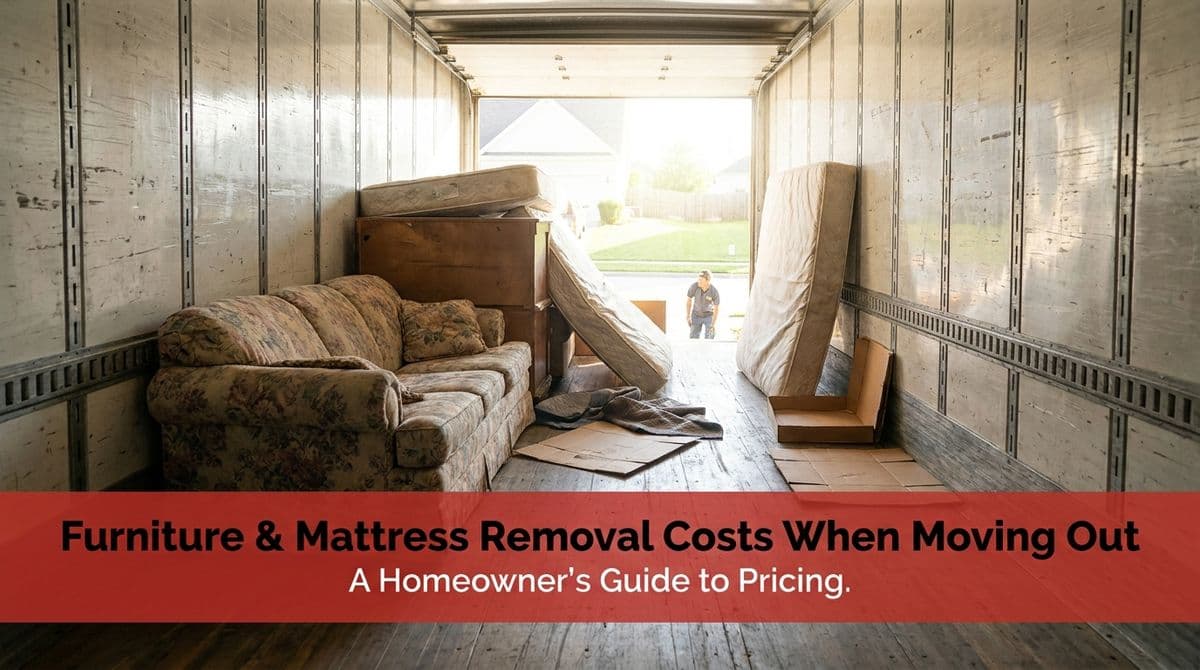 Furniture & Mattress Removal Costs When Moving Out image