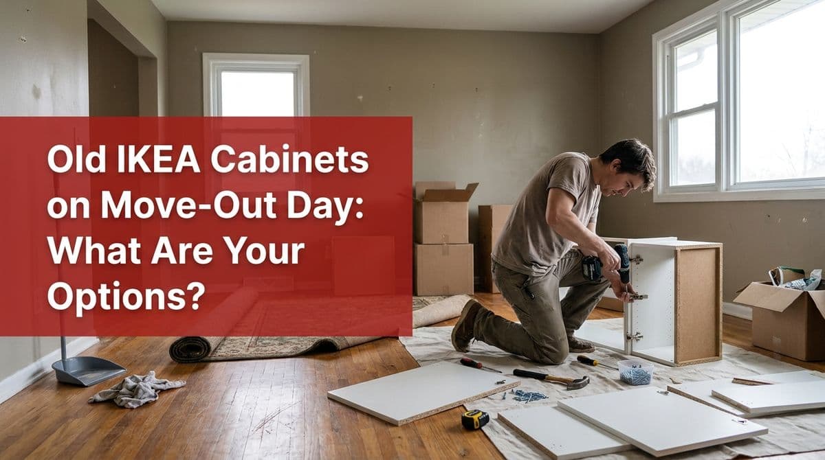 Old IKEA Cabinets on Move-Out Day: What Are Your Options? image